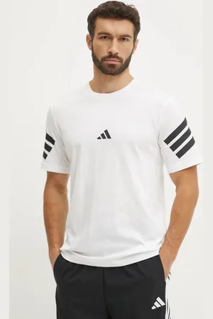 adidas T-shirt bawełniany Future Icons męski kolor gładki JD4880