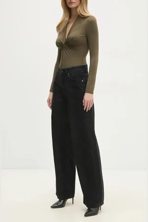ANSWEAR Lab jeansy damskie high waist