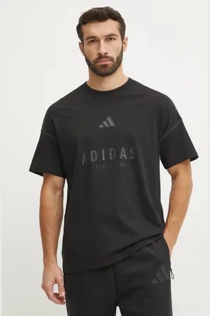 adidas T-shirt bawełniany ALL SZN Graphic męski kolor z nadrukiem JJ3658