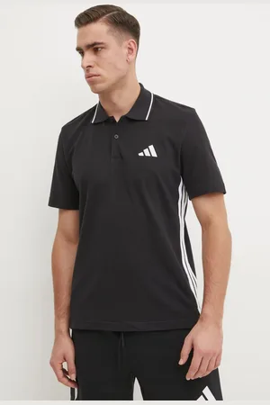 adidas Polo bawełniane Essentials kolor wzorzysty JE6380