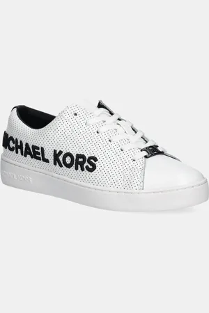 Michael Kors Sneakersy skórzane Keaton kolor 43R5KEFS1L.001