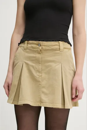 Tommy Hilfiger Spódnica jeansowa kolor mini rozkloszowana DW0DW19366