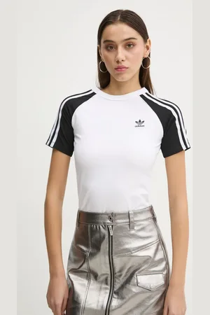 adidas T-shirt 3S SLIM TEE damski kolor JD0834