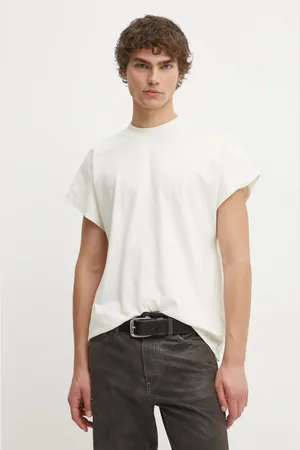 Won Hundred T-shirt bawełniany męski kolor gładki 3587-12071