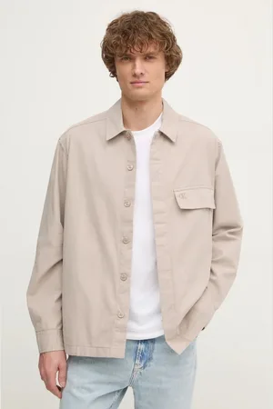 Calvin Klein Koszula bawełniana męska kolor regular J30J326724