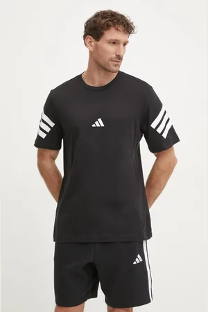 adidas T-shirt bawełniany Future Icons męski kolor z nadrukiem JD4877