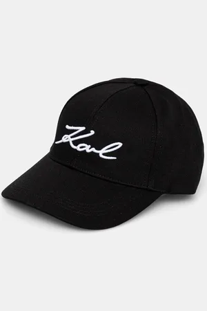 Karl Lagerfeld Czapka z daszkiem kolor gładka A1W33069