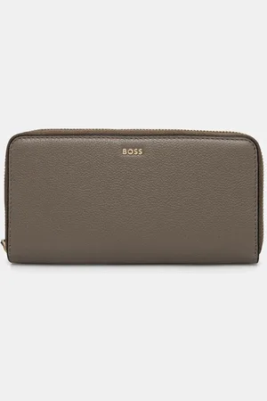 HUGO BOSS Portfel skórzany damski kolor 50523659