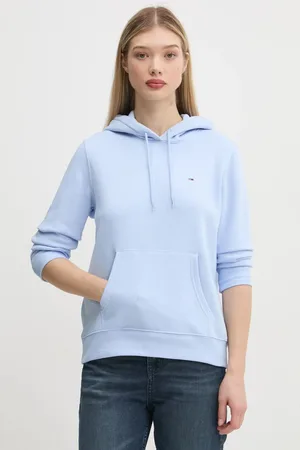 Tommy Hilfiger Bluza damska kolor z kapturem gładka DW0DW19958