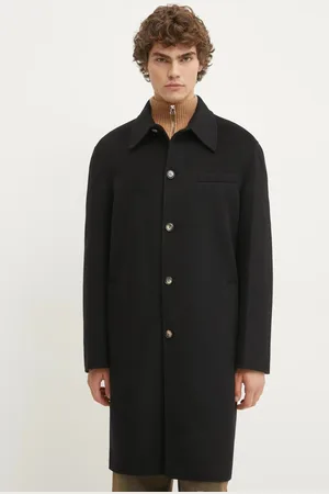 Nanushka Płaszcz wełniany JANNO kolor przejściowy oversize NM24CROW01799
