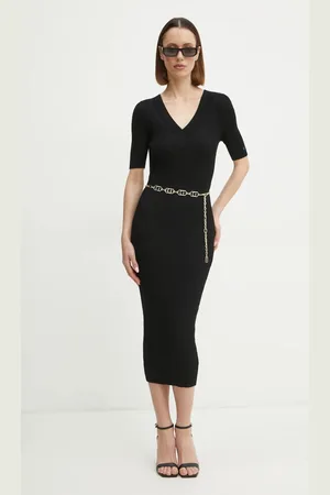 Guess Sukienka KATELYN kolor midi dopasowana W5RK11 Z2V62