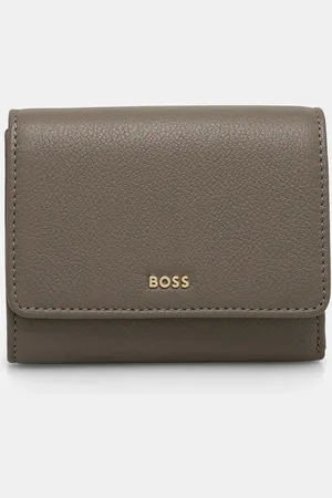 HUGO BOSS Portfel skórzany damski kolor 50523685