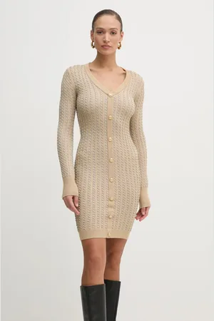 Guess Sukienka kolor mini dopasowana W5RK09 Z3KT0
