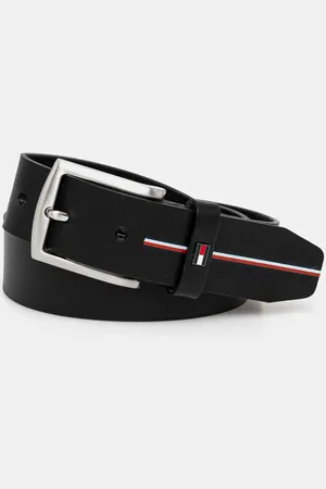 Tommy Hilfiger Pasek skórzany męski kolor AM0AM13011