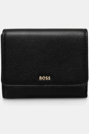 HUGO BOSS Portfel skórzany damski kolor 50523685