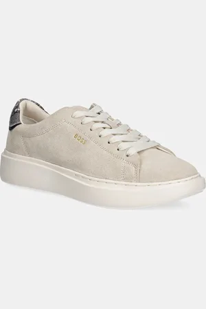 HUGO BOSS Sneakersy zamszowe Amber kolor 50536263