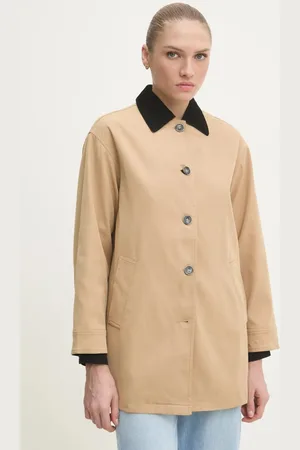 ANSWEAR Lab kurtka kolor przejściowa oversize