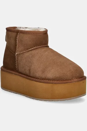 Emu śniegowce zamszowe Stinger Micro Flatform kolor W13082.CHES