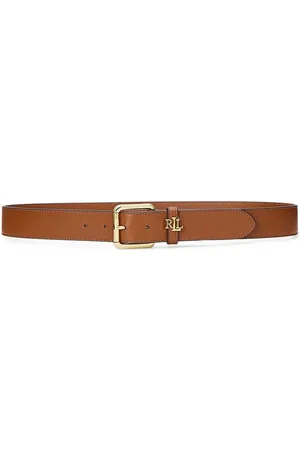 Ralph Lauren Pasek skórzany damski kolor 412968765