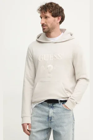 Guess Bluza BEAU męska kolor z kapturem z aplikacją M5RQ36 KCN01