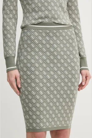 Guess Spódnica LISE kolor mini ołówkowa W4BD53 Z37K0