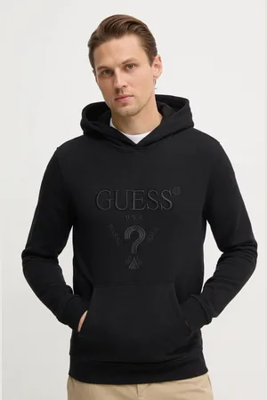 Guess Bluza BEAU męska kolor z kapturem z aplikacją M5RQ36 KCN01