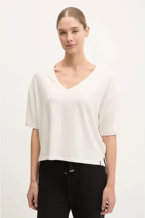 HUGO BOSS T-shirt damski kolor biały 50535723