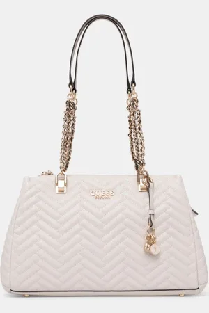 Guess Torebka ANNING kolor biały HWQG95 08090