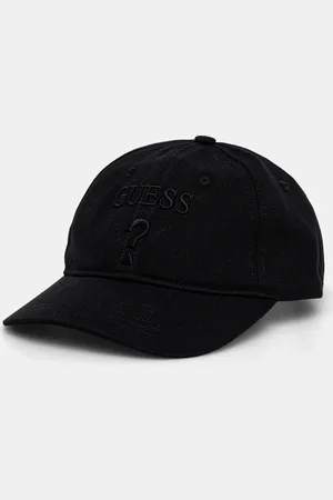 Guess Czapka z daszkiem bawełniana EMBROIDERED kolor z aplikacją M5RZ11 WO07T