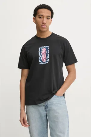 adidas T-shirt bawełniany Q12 TS STREET W męski kolor z nadrukiem JP2670