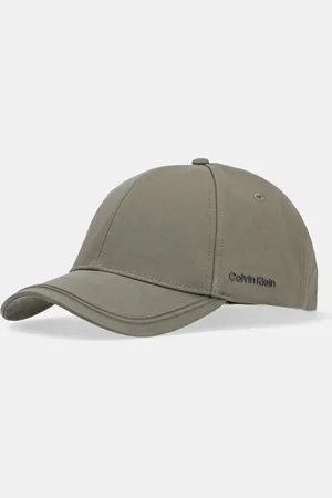 Calvin Klein Czapka z daszkiem bawełniana kolor gładka K50K512613
