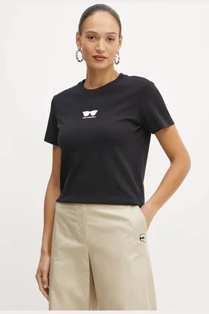 Karl Lagerfeld T-shirt bawełniany damski kolor A1W17021