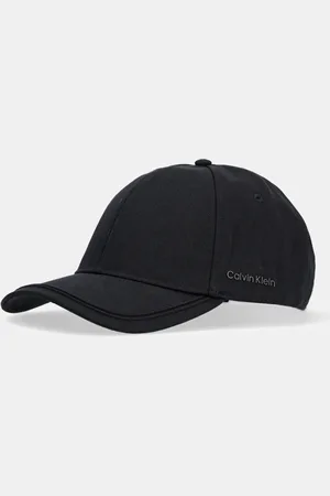 Calvin Klein Czapka z daszkiem bawełniana kolor gładka K50K512613