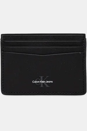Calvin Klein Etui na karty skórzane kolor K50K513180