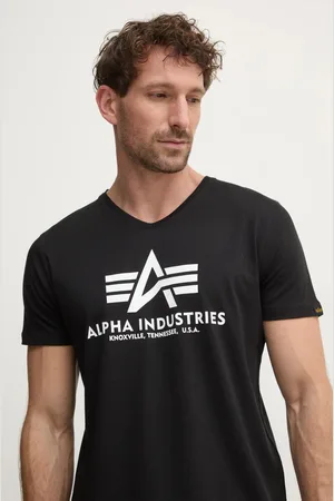 Alpha Industries T-shirt męski kolor z nadrukiem 106512