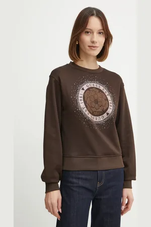 Guess Bluza damska kolor z aplikacją W5RQ05 K7EX1