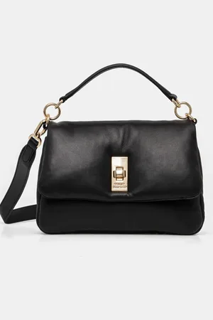 Tommy Hilfiger Torebka skórzana kolor AW0AW16885