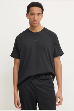 adidas T-shirt bawełniany Essential męski kolor gładki JC9570