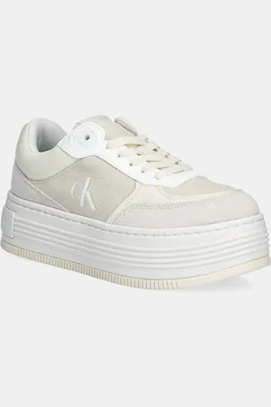 Calvin Klein Sneakersy BOLD FLATF LOW MIX MG MEDIA kolor YW0YW01638