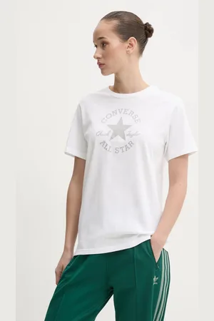 Converse T-shirt bawełniany damski kolor 10027077-A04