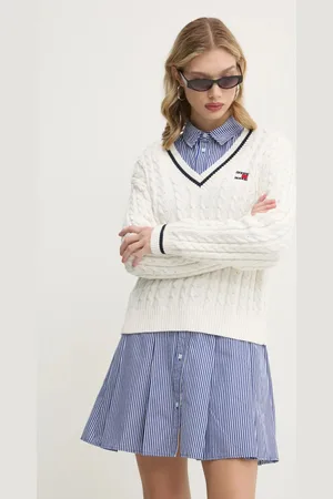 Tommy Hilfiger Sweter bawełniany kolor DW0DW19885