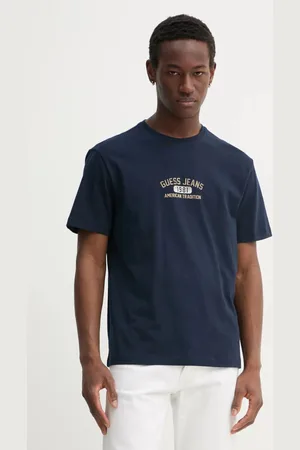Guess T-shirt bawełniany męski kolor z nadrukiem M5RI77 K8FQ4