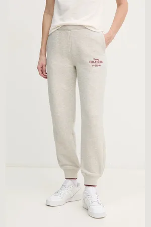 Tommy Hilfiger Spodnie dresowe kolor melanżowe WW0WW43863