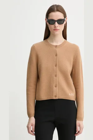 A.P.C. Kardigan wełniany cardigan mila kolor WVBDK.F22301