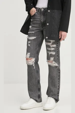 Karl Lagerfeld Jeansy damskie high waist A1W10032