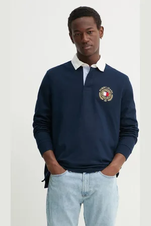 Tommy Hilfiger Longsleeve bawełniany kolor z aplikacją DM0DM20665