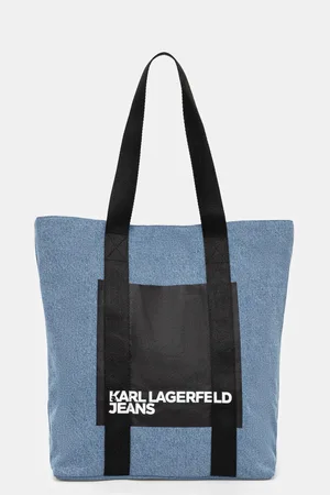 Karl Lagerfeld Torebka jeansowa kolor A1W50091