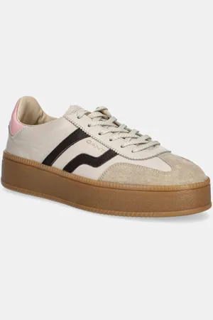 GANT Sneakersy skórzane Cuzmani kolor 30533977.G105
