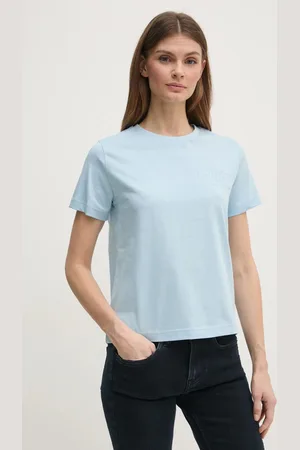 GANT T-shirt bawełniany kolor
