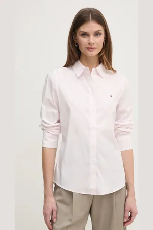 Tommy Hilfiger Koszula damska kolor regular z kołnierzykiem klasycznym WW0WW44084